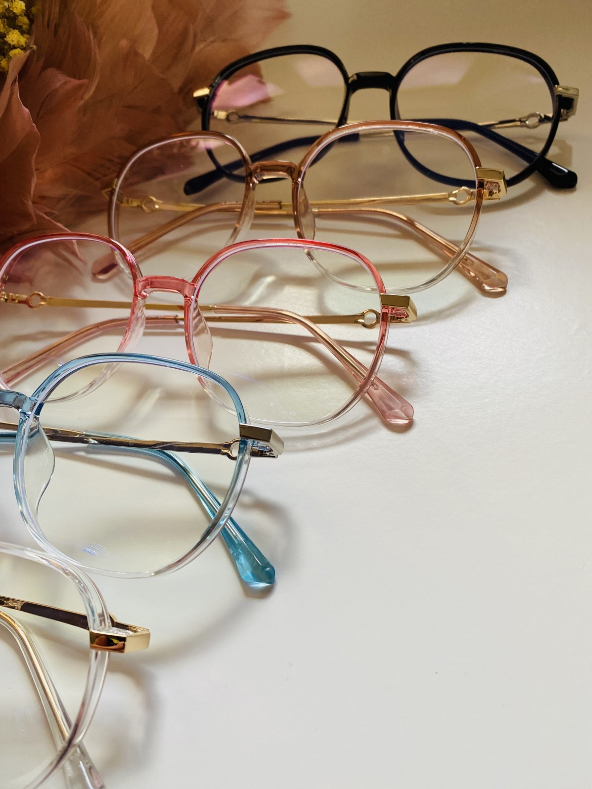 TRESORI okulary zerówki damskie – Model 210