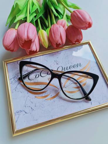 LAILA okulary zerówki damskie – model 1400